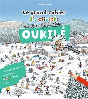 Front cover_Le grand cahier d'activités de la famille Oukilé