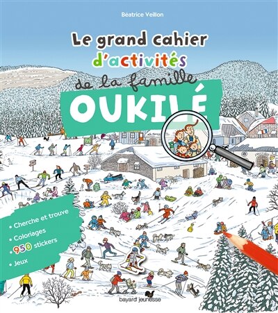 Front cover_Le grand cahier d'activités de la famille Oukilé