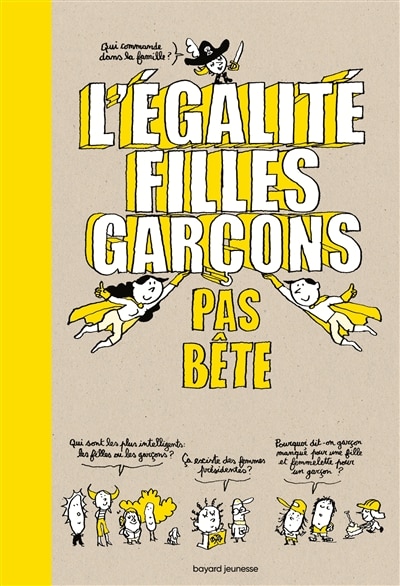 L'EGALITE FILLES-GARÇONS PAS BETE