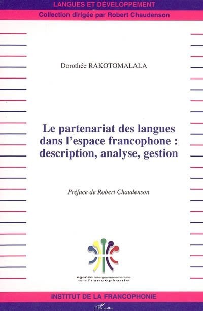 Couverture_Le partenariat des langues dans l'espace francophone