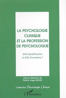 Front cover_Psychologie clinique et la profession de