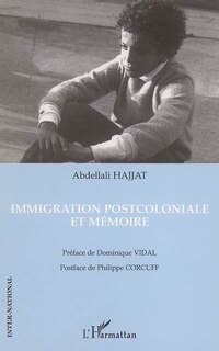 Front cover_Immigration postcoloniale etmémoire