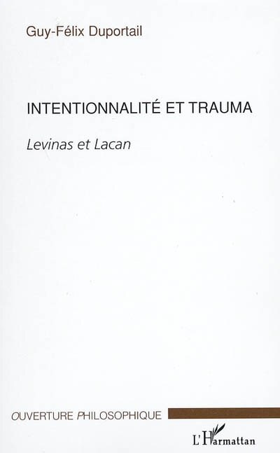 Front cover_Intentionnalité et trauma