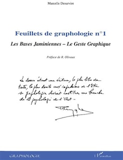 Couverture_Feuillets de graphologie no:1