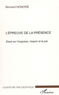 Couverture_Epreuve de la présence
