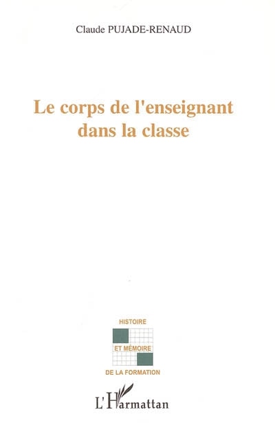 Couverture_Corps de l'enseignant dans laclasse