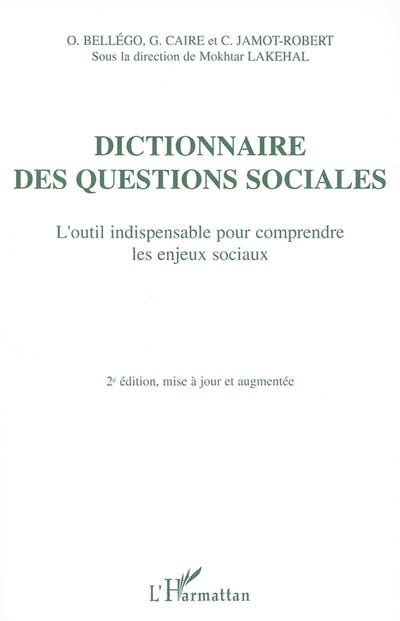 Couverture_Dictionnaire des questions sociales 2e é
