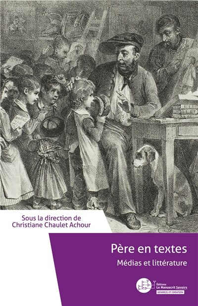 Front cover_Pères en textes : Médias et Littérature