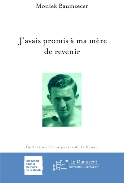 Front cover_J'avais promis à ma mère de revenir