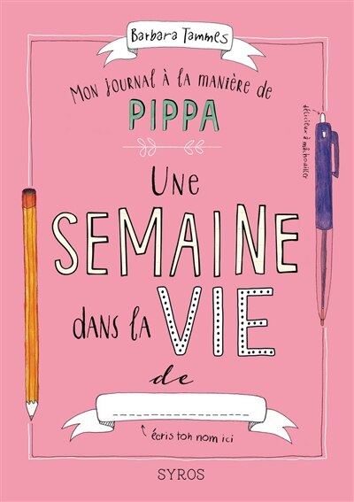 Couverture_Mon journal à la manière de Pippa