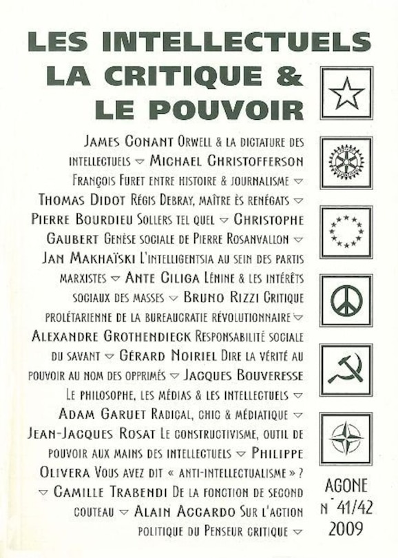 Front cover_Revue Agone, no 41-42
