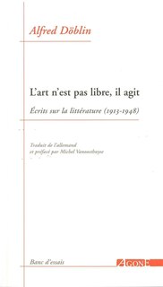 Front cover_L' art n'est pas libre, il agit