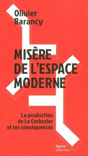 Couverture_Misère de l'espace moderne