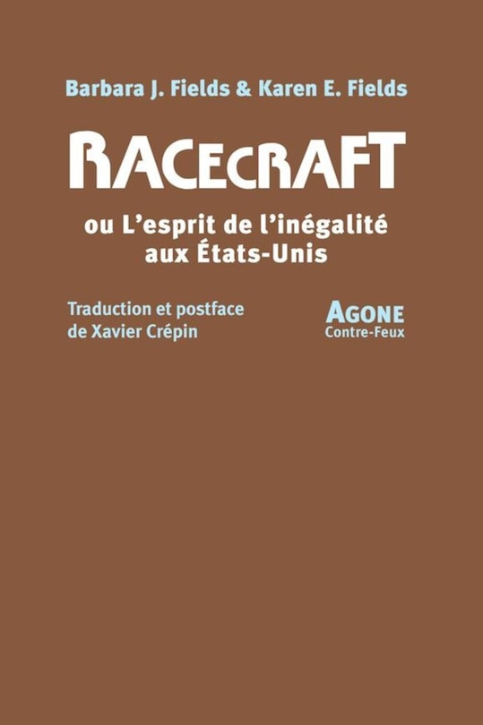 Front cover_Racecraft ou L'esprit de l'inégalité aux Etats-Unis