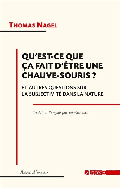 Front cover_Qu'est-ce que ça fait d'être une chauve-souris ?