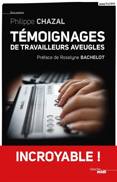 Front cover_Témoignages de travailleurs aveugles