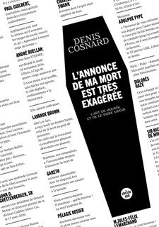 Couverture_L' annonce de ma mort est très exagérée