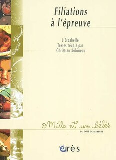Front cover_Filiations à l'épreuve