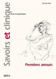 Front cover_Savoirs et clinique, n°2. Premières amours