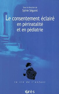 Front cover_Le consentement éclairé en périnatalité et en pédiatrie