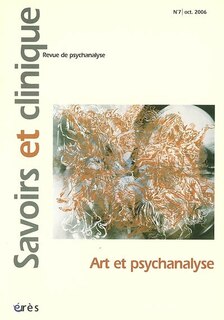 Front cover_Savoirs et clinique, n°7. Art et psychanalyse