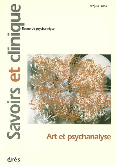 Front cover_Savoirs et clinique, n°7. Art et psychanalyse
