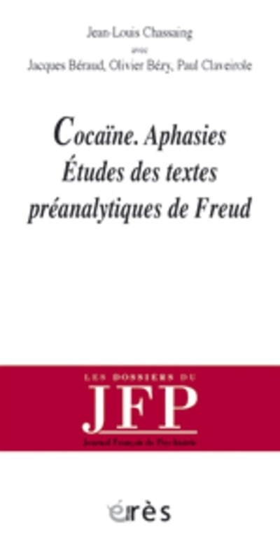 Front cover_Cocaïne-aphasies : études des textes préanalytiques de Freud