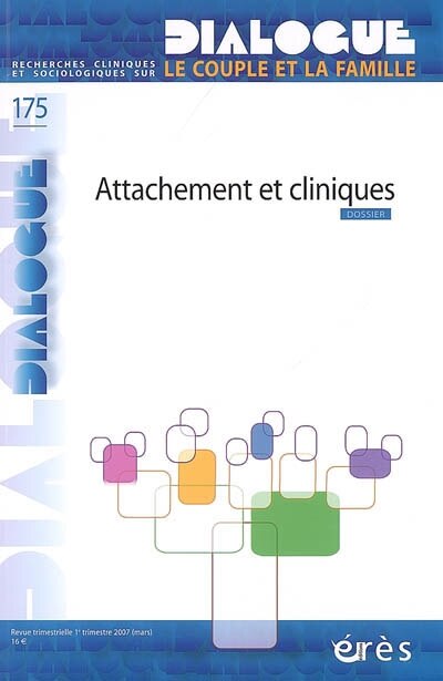 Couverture_Dialogue, n°175. Attachement et cliniques