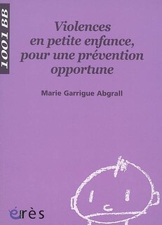 Front cover_Violences en petite enfance, pour une prévention opportune