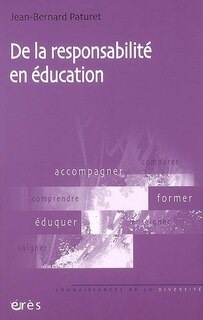 Front cover_De la responsabilité en éducation