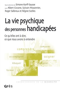Couverture_La vie psychique des personnes handicapées : ce qu'elles ont à dire, ce que nous avons à entendre