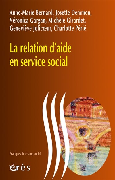 Front cover_La relation d'aide en service social