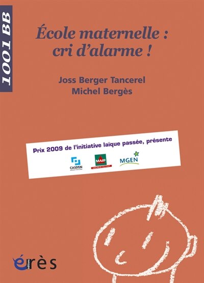 Front cover_Ecole maternelle, cri d'alarme !