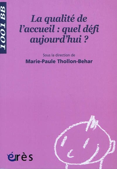 Front cover_La qualité de l'accueil