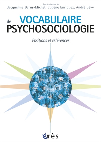 Front cover_Vocabulaire de psychosociologie