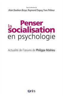 Front cover_Penser la socialisation en psychologie