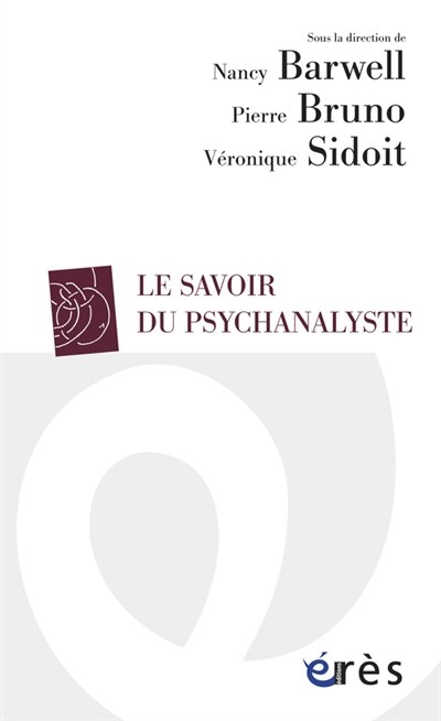 Couverture_Le savoir du psychanalyste