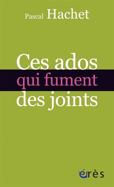 Front cover_Ces ados qui fument des joints