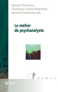 Couverture_Le métier de psychanalyste