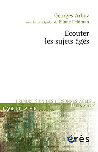 Front cover_Ecouter les sujets âgés