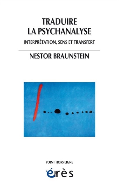 Front cover_Traduire la psychanalyse