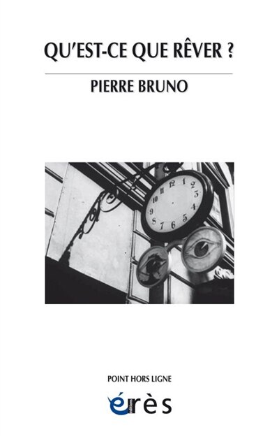 Front cover_Qu'est-ce que rêver ?