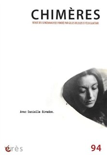 Front cover_Chimères, n°94. Avec Danielle Sivadon