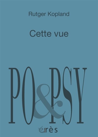 Couverture_Cette vue