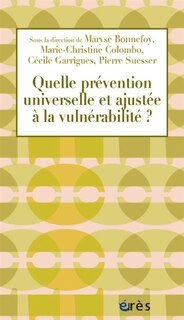 Front cover_Quelle prévention universelle et ajustée à la vulnérabilité ?