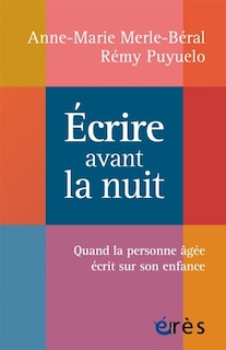 Couverture_Ecrire avant la nuit
