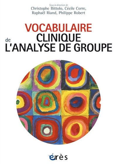 Front cover_Vocabulaire clinique de l'analyse de groupe