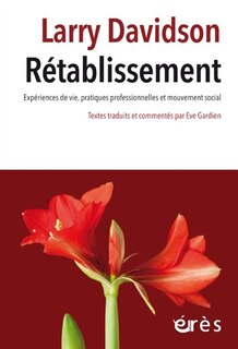 Couverture_Rétablissement : expériences de vie, pratiques professionnelles et mouvement social