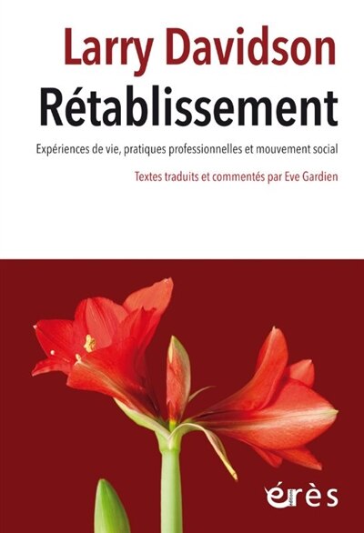 Couverture_Rétablissement : expériences de vie, pratiques professionnelles et mouvement social