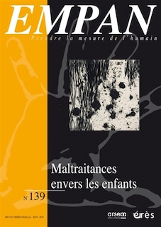 Couverture_Empan, n°139. Maltraitances envers les enfants